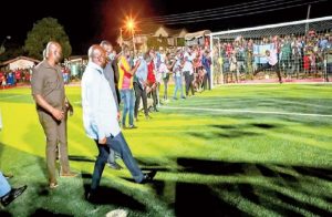Read more about the article Bawumia commissions ultra-modern Adjiringanor Astro Turf