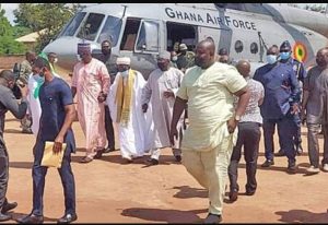 Read more about the article Bawumia, Chief Imam arrive at Ejura