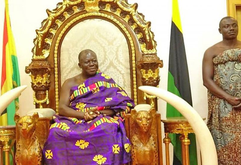 Read more about the article Asantehene enumerated, calls on Ghanaians to patronize Census