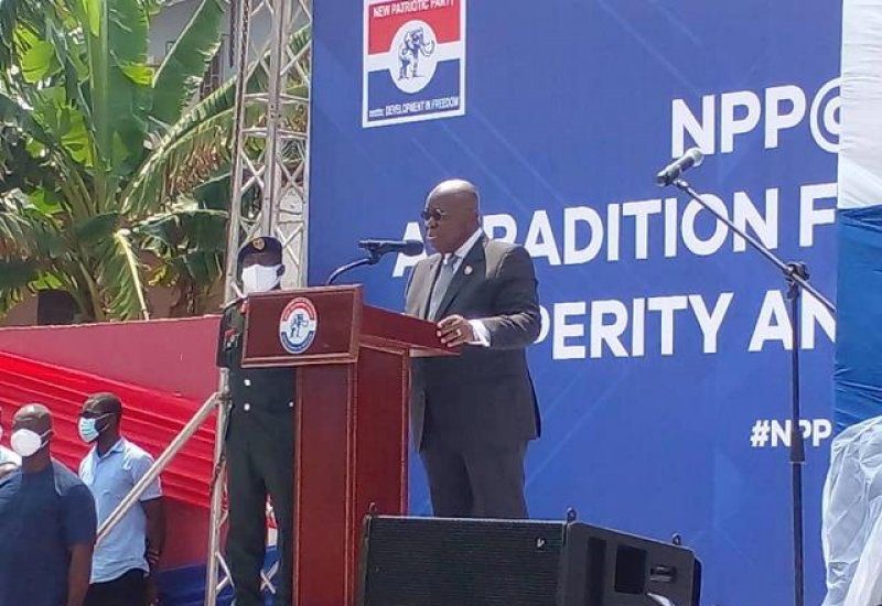 Read more about the article We won’t accept backsliding attitude that takes us backwards – President to NPP supporters