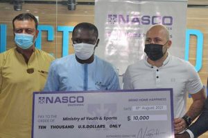 Read more about the article NASCO supports Black Stars with $60,000