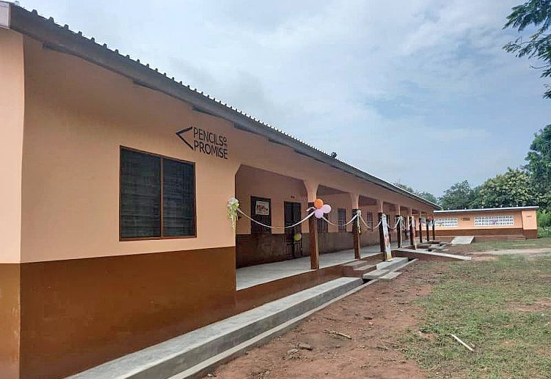 You are currently viewing Pencils of Promise, Gbefi Community commission new classroom block