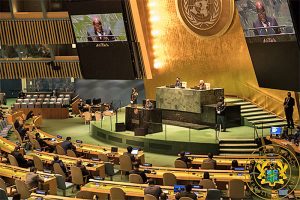 Read more about the article Speech By President Akufo-Addo At The 76th Session Of The United Nations’ General Assembly