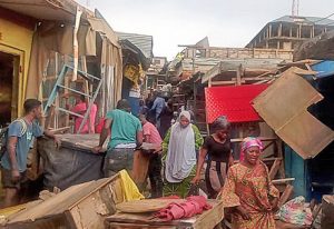 Read more about the article A/R: Demolition works underway in Kumasi central market