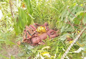 Read more about the article One month old baby abandoned at Akatsi