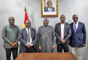 Read more about the article SWAG pays courtesy call on Bawumia