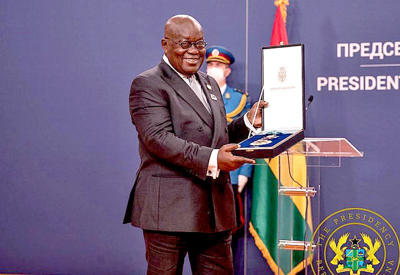 You are currently viewing President Akufo-Addo receives Serbian highest national award