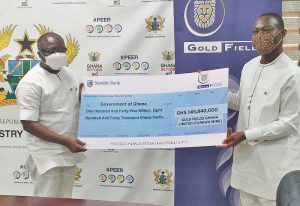 Read more about the article Government receives GH¢159million dividend from Gold Fields Ghana