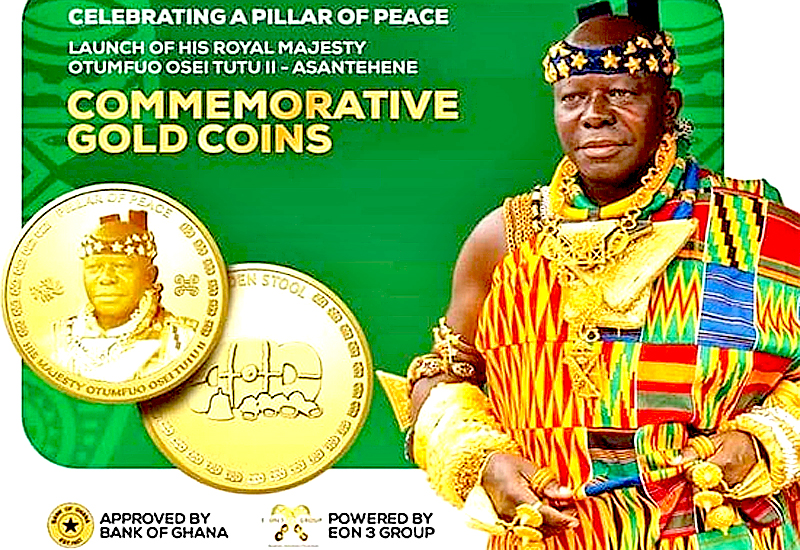 Read more about the article ‘Asantehene’ Commemorative Gold Coins Launched