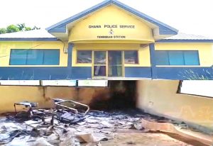 Read more about the article GA South: Newly built Police station set ablaze at Obom