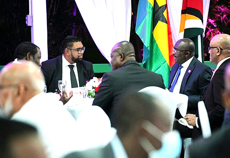 Read more about the article Vice President Bawumia & delegation in Guyana
