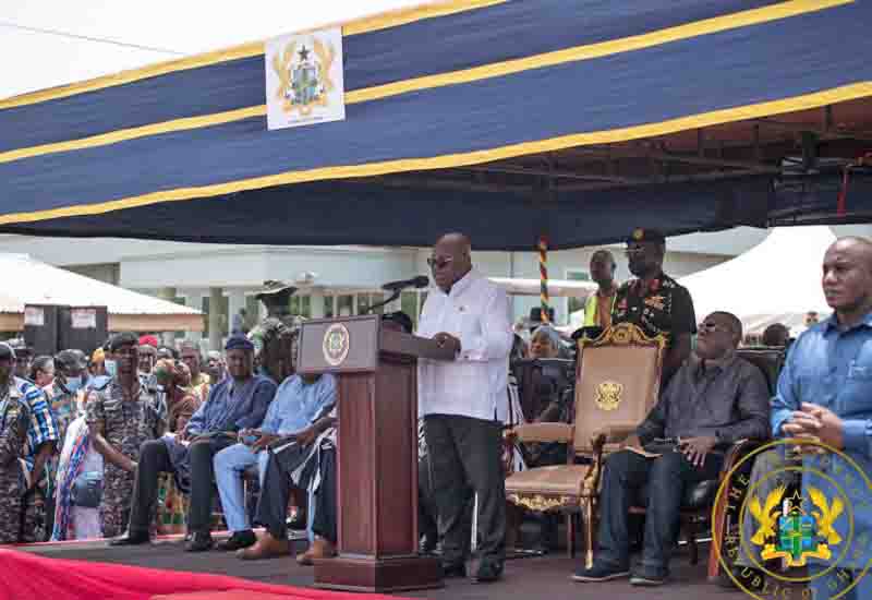 Read more about the article President Akufo-Addo opens Tamale Overhead to traffic