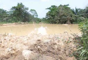 Read more about the article Death trap; open galamsey pits