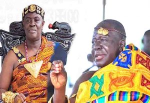 Read more about the article Dormaahene quizzes Otumfuo over the people of Esumeja