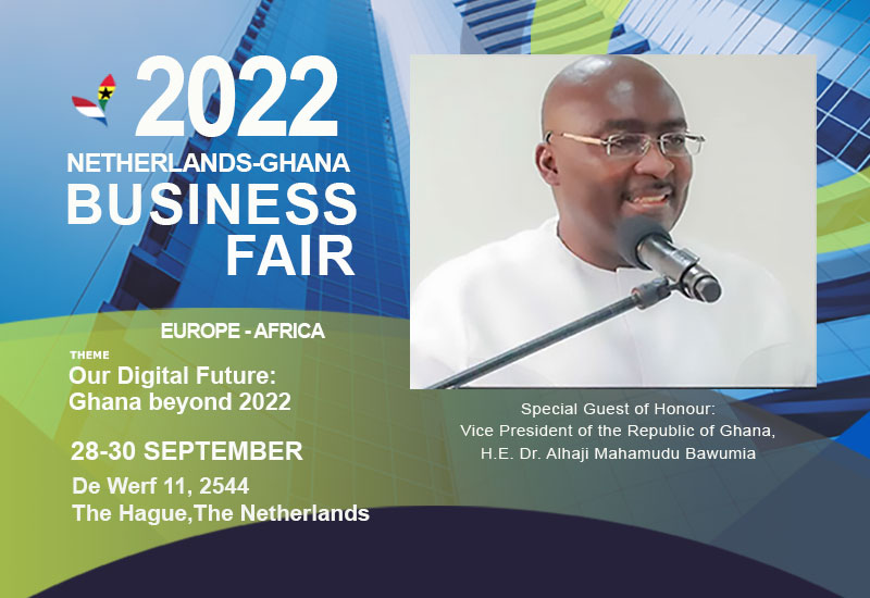 Read more about the article Vice President Bawumia to grace ‘Netherlands-Ghana Business Fair 2022’