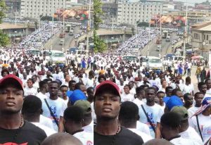 Read more about the article Walk for Alan participants cry foul over paltry 50cedis ‘appearance fee’ after being bused from Accra