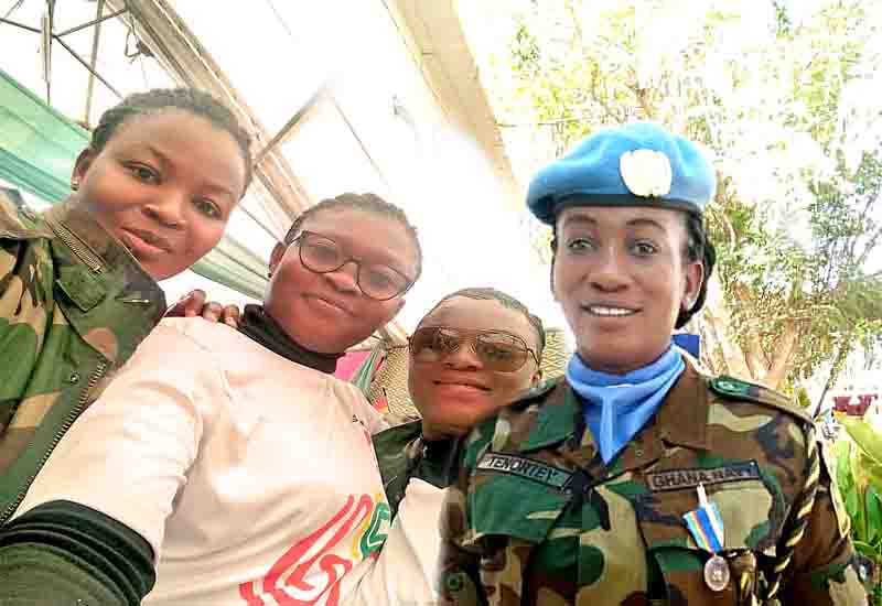 You are currently viewing Ghana to increase number of uniformed women peacekeepers