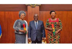 Read more about the article Lariba Zuweira Abudu and Deputy Francisca Oteng Mensah take office at Gender Ministry