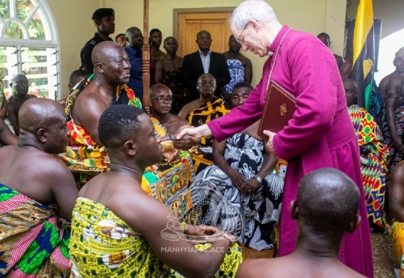 You are currently viewing Archbishop of Canterbury honours Otumfuo ( Photos)