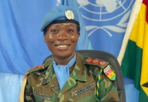 Read more about the article Ghanaian peacekeeper awarded United Nations Military Gender Advocate for 2022