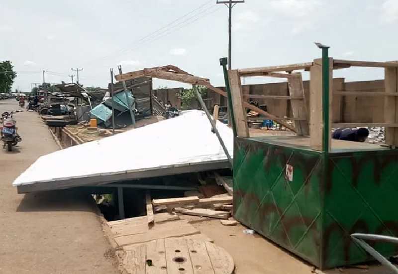 You are currently viewing Bolgatanga Assembly demolishes unauthorized structures