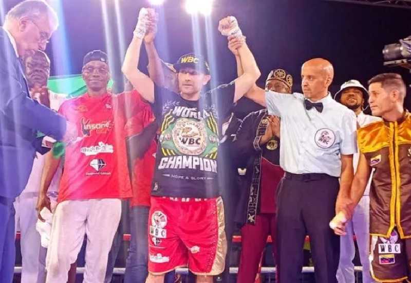 You are currently viewing Pakistan’s Tasif Khan crowned WBC Silver Super Flyweight champion in Ghana