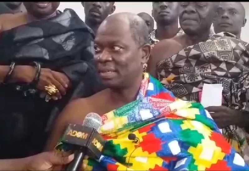 You are currently viewing Omanhene of Akyem Kotoku admitted into Eastern Regional House of Chiefs