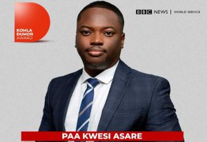 Read more about the article Ghanaian Journalist wins 2023 BBC News Komla Dumor Award