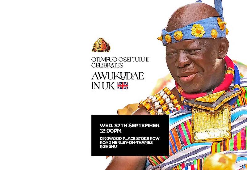 You are currently viewing Otumfuo Osei Tutu ll to celebrate Awukudae in UK
