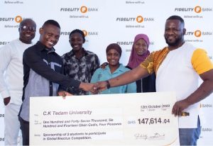Read more about the article Fidelity Bank backs Enactus CKT-UTAS with more that GH 147, 000 to shine at the Enactus World Cup 2023