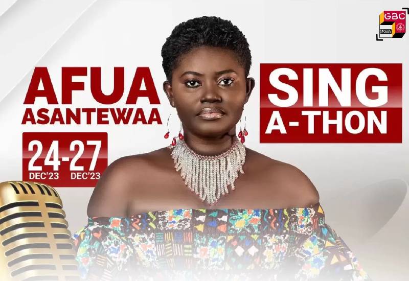 Read more about the article Ghana’s Afua Asantewaa stuns in exclusive African Prints for Sing-A-Thon Day 1