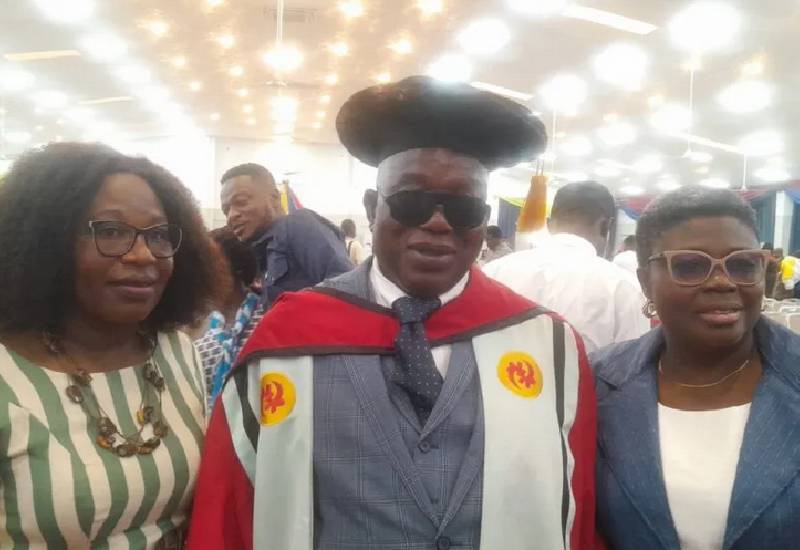 You are currently viewing First visually impaired PhD holder graduates from UCC