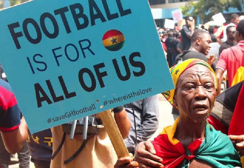 Read more about the article “Save Ghana Football” Kumasi demo put on hold to commence dialogue