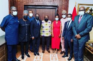 Read more about the article President Akufo-Addo hosts Ben Nunoo Mensah and new GOC Board