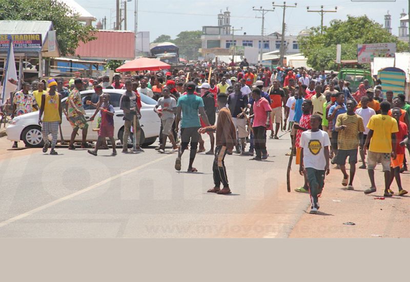 You are currently viewing A/R: Calm restored at Ejura as police beefs up security