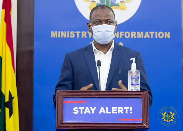 You are currently viewing COVID-19: Ghana records 2,500 cases in two weeks
