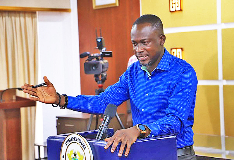 You are currently viewing President Akufo-Addo is still protecting Public Purse – Eugene Arhin to Catholic Bishops