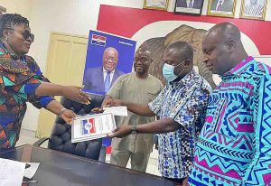 Read more about the article Stephen Ntim picks chairmanship nomination forms