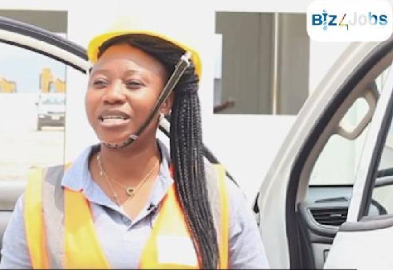 You are currently viewing Trailblazer on Wheels: Anita Amo Akrofi, Ghana’s Pioneering Female Truck Driver with INZAG Construction