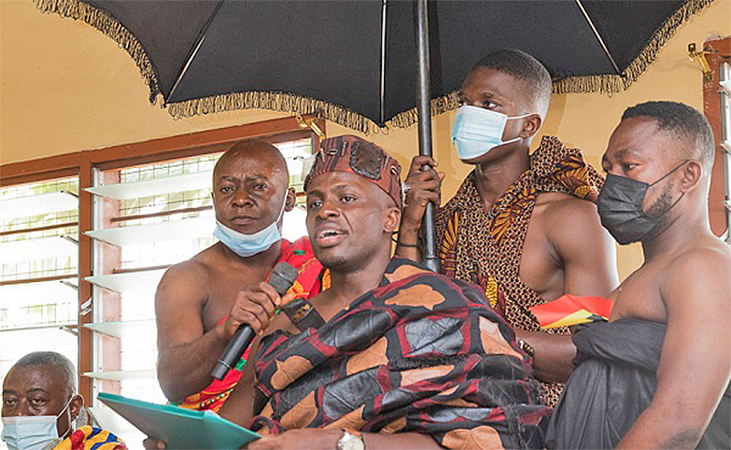 You are currently viewing “Your achievements in Nkoranza unprecedented” – Nkoranza Chief to President Akufo-Addo