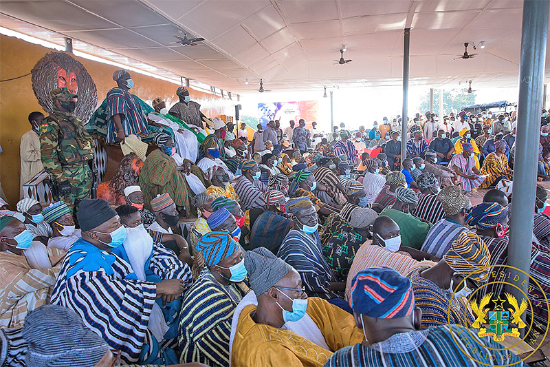 You are currently viewing “You have brought peace to Dagbon, we will support you” – Ya-Naa to President Akufo-Addo
