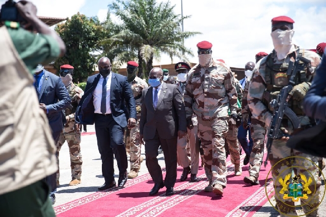You are currently viewing Prez, Akufo-Addo meets Guinea coup leaders