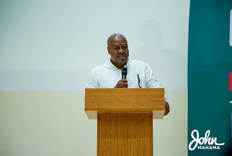 You are currently viewing Seek equitable ways of managing economy- Former President Mahama to Gov’t