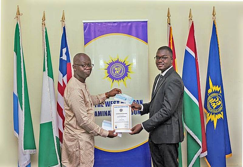 You are currently viewing Ghanaian student picks second prize at WAEC’s International Excellence Awards
