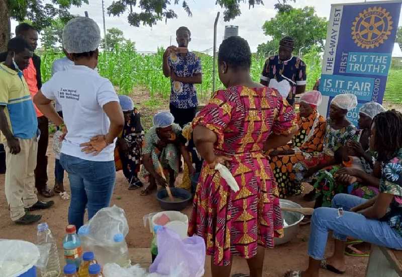 You are currently viewing Women in three communities receive entrepreneurship skills training