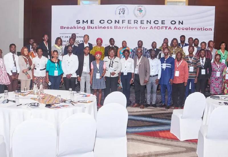 You are currently viewing SMEs Conference: See to the removal of artificial national boundaries. AfCFTA Secretariat told