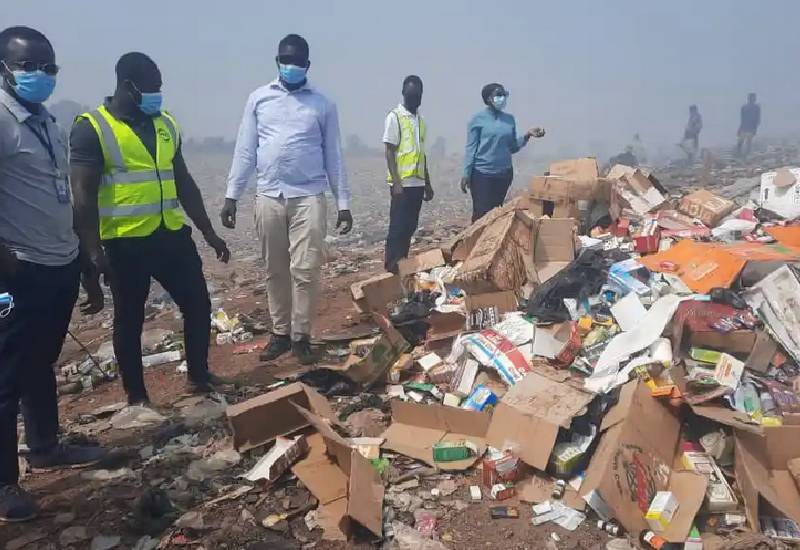 Read more about the article FDA burns unwholesome drugs, food products in Northern Region
