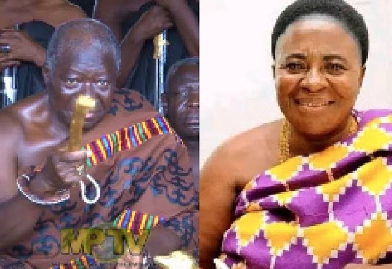 You are currently viewing Otumfuo destools Offinsohemaa Nana Ama Serwaa Nyarko on grounds of insubordination
