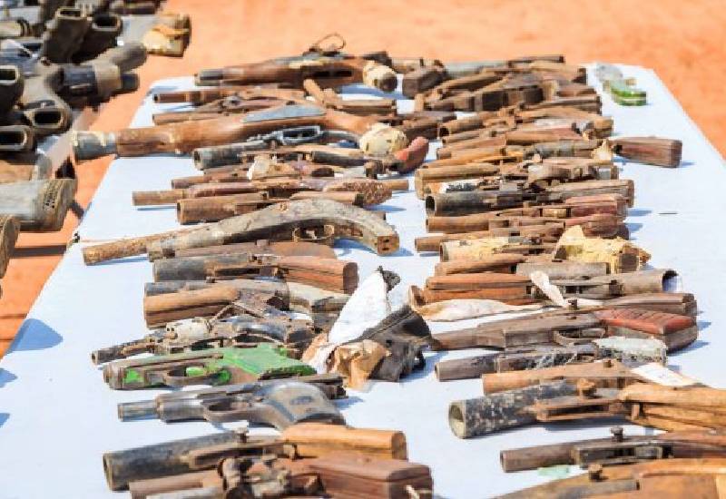 You are currently viewing Over 1m unlicensed weapons in circulation – Small Arms Commission