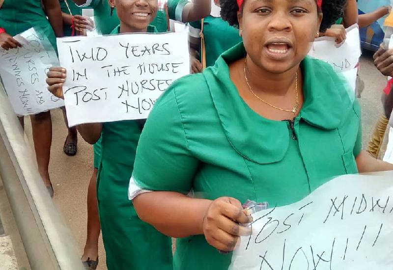 Read more about the article Jobless nurses accuse MoH of extortion for postings